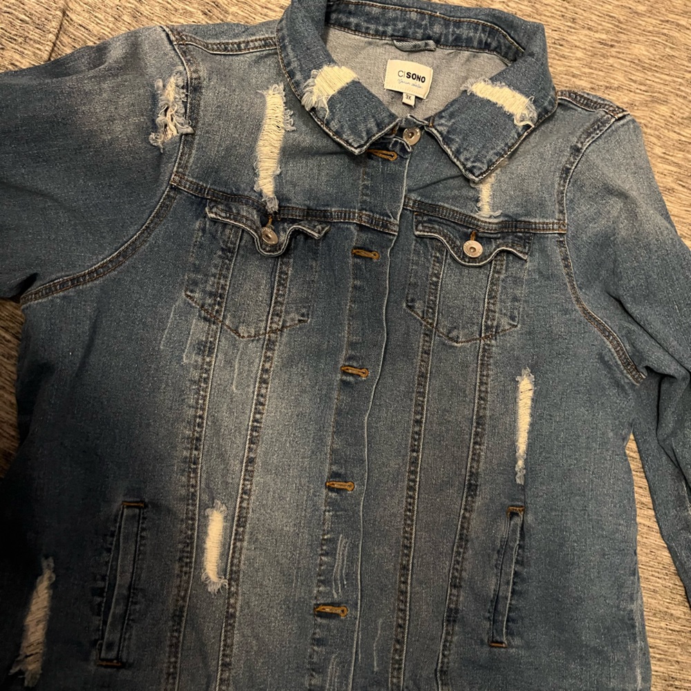 Ripped Jean jacket